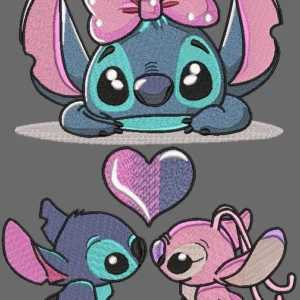 Stitch and Angel Design 4