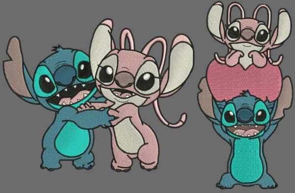 Stitch and Angel Design 5