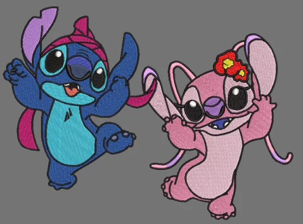 Stitch and Angel Design 7