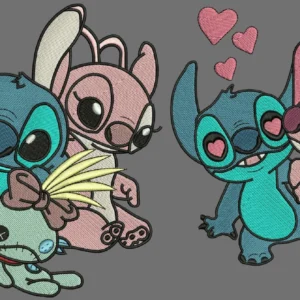 Stitch and Angel Design 8