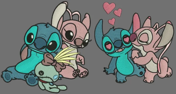 Stitch and Angel Design 8